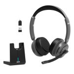 Port Connect ONâ€™R 700 Bluetooth Wireless Headset with Noise Cancellation
