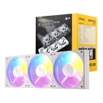 Antec Connect 120 Reverse ARGB PWM Fan 3 Pack â€“ White