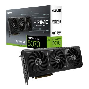 ASUS PRIME GeForce RTXâ„¢ 5070 12GB GDDR7 OC 12GB Graphics Card