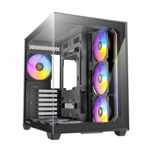 Antec C5 ARGB ATX DUAL Mid Tower Gaming Chassis â€“ Black