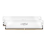 Crucial Pro DDR5 6000MHz 32GB Overclocking Memory Kit â€“ White