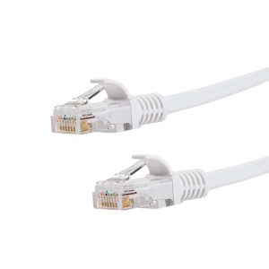 Gizzu Cat6 UTP Fly Lead Ethernet Network Cable 3m â€“ White