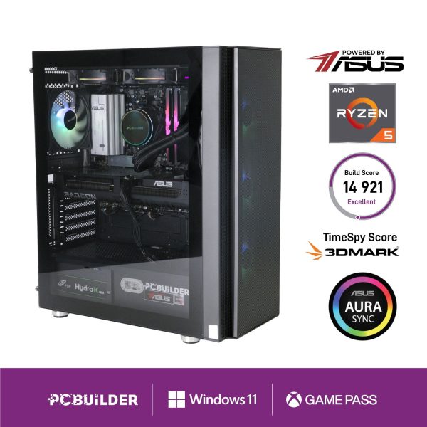PCBuilder Ryzen 5 7600 SEEKER Windows 11 Gaming PC