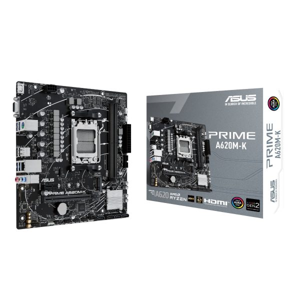 ASUS Prime A620M-K AM5 DDR5 M-ATX Motherboard
