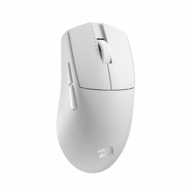 Redragon M916 PRO 1K 3-Mode Wireless Gaming Mouse â€“ White