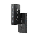 UGREEN USB 3.0 4-Port Switch Box, with 1.5m USB Cables
