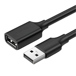 UGREEN USB 2.0 Extension Cable â€“ Male to Female, 480Mbps Data Transfer - 1.5m