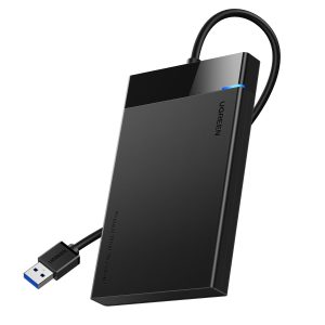 UGREEN USB 3.0 to 2.5â€� SATA Hard Drive Enclosure (Non-Detachable Cable)