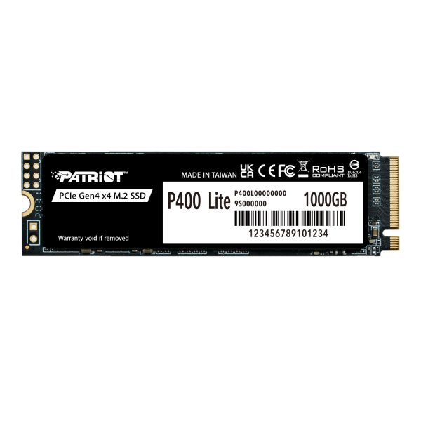 Patriot P400 Lite 1TB M.2 PCIe Gen 4 x4 NVMe SSD