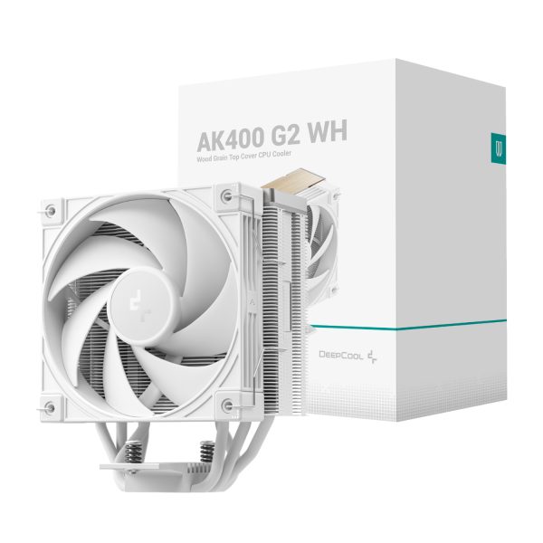 DeepCool AK400 G2 120mm CPU Air Cooler â€“ White