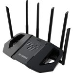 ASUS TUF Gaming BE6500 Wi-Fi 7 Dual-Band Gaming Router â€“ Extendable with Quad 2.5Gb Ports