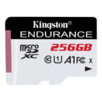 Kingston 256GB microSDXC Endurance 95R/45W C10 A1 UHS-I Card Only