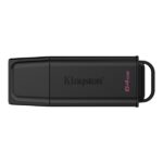 Kingston 64GB Portable USB 3.2 Gen 1 DataTraveler Exodia Black