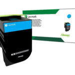 Lexmark CS/CX 317 417 517 Cyan Return Program Toner Cartridge
