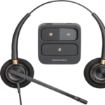 Poly EncorePro 520 with Quick Disconnect Binaural Headset (for EMEA)