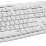 Logitech MK295 Silent Wireless Combo Off-White Spill-resistant